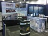 Booth set up at HAC