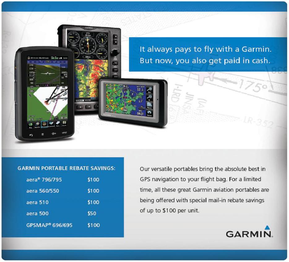 Garmin Portables Rebate offer at Maxcraft Avionics Avionics Blog