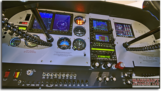 Glass Flight Instrument Panel