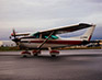 Cessna 182 on Ramp