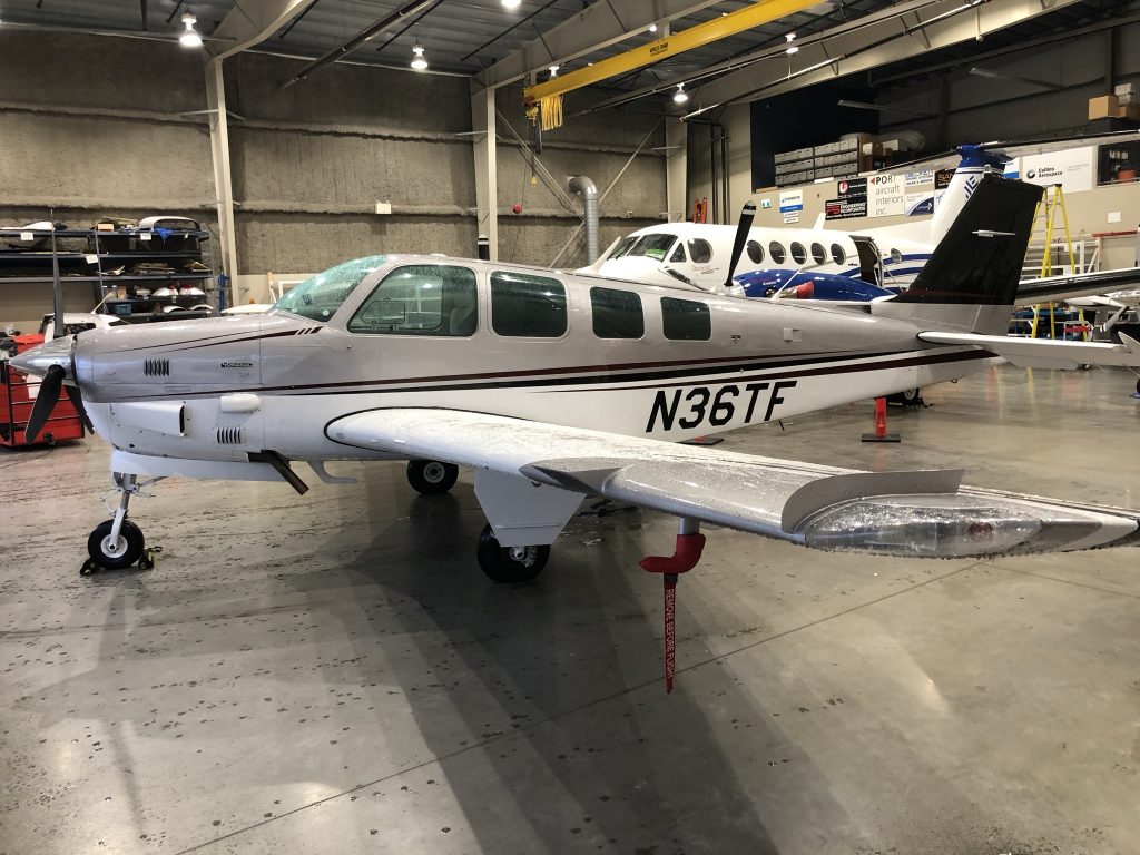 N36TF in the Maxcraft Hangar