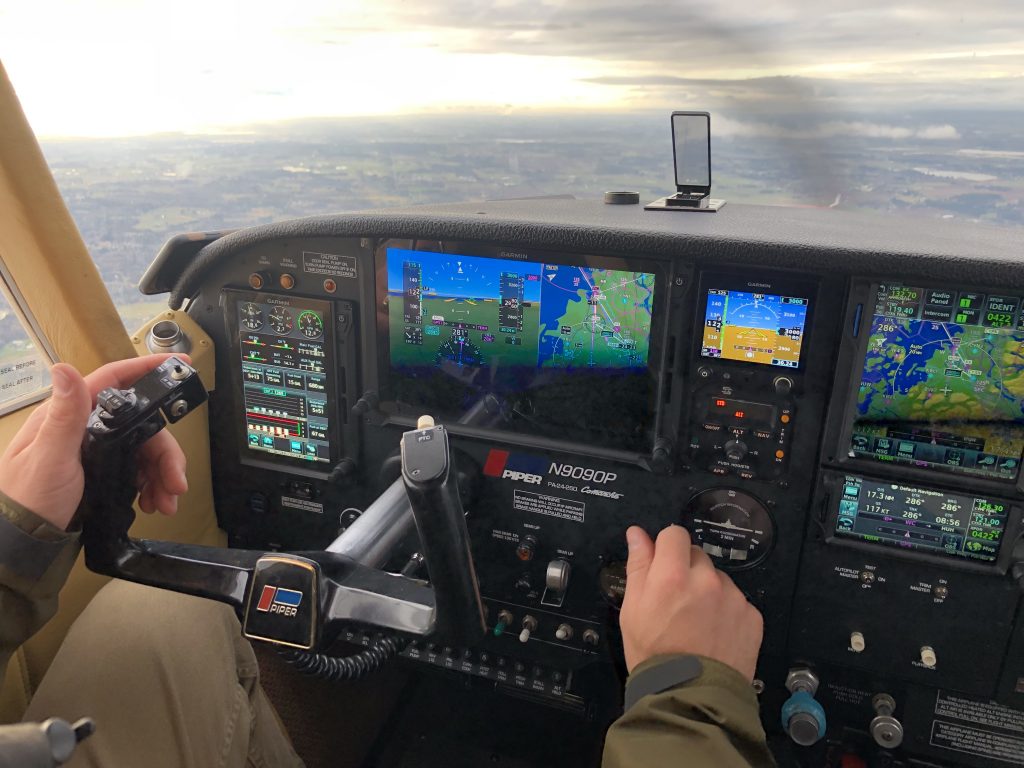 The New Panel Flying Over Washington State