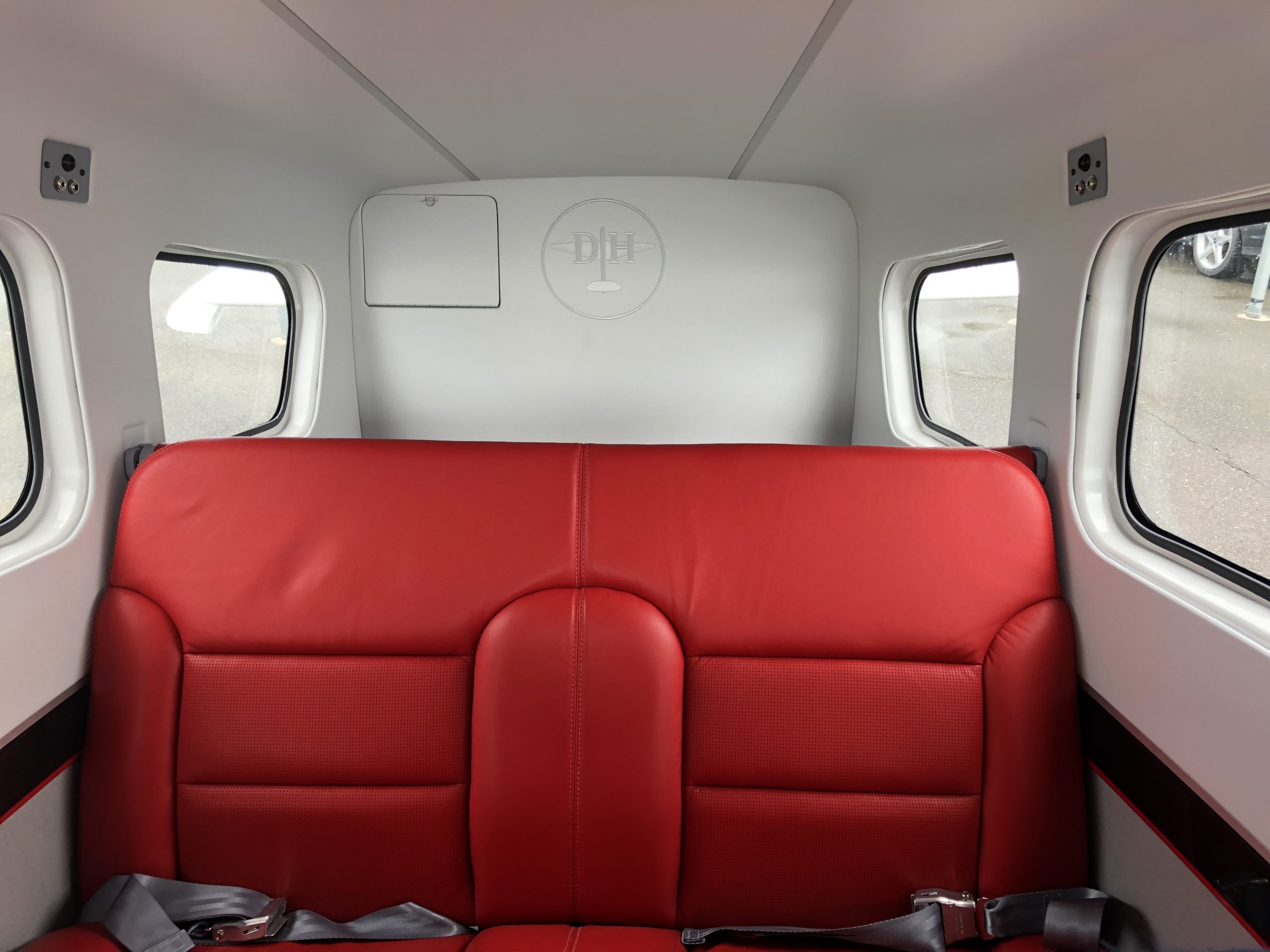 The Bright Red Leather Seats
