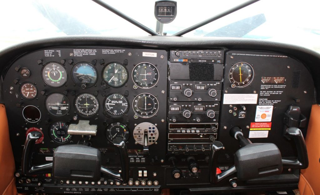 The Old Instrument Panel was IFR Capable, But Very Dated