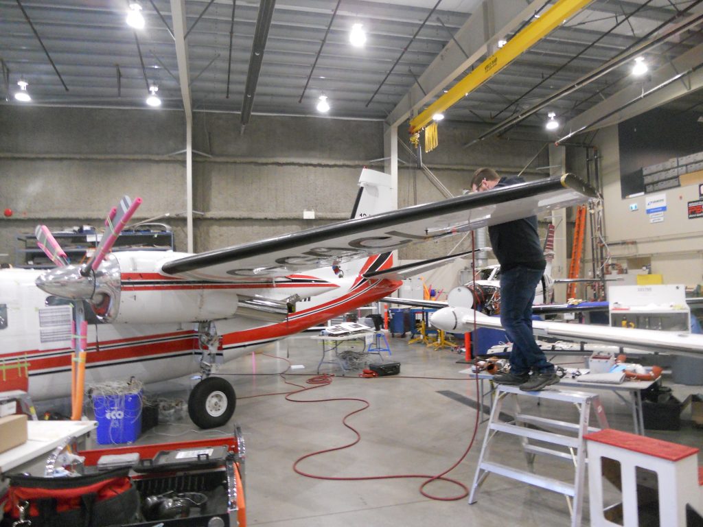 Conair Maintenance Personnel Completed Many Tasks While the Aircraft Down in Our Hangar