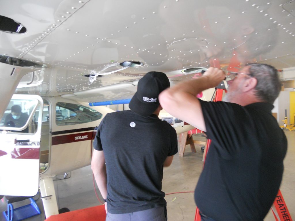 Maxcraft Technicians Installing the Magnetometer