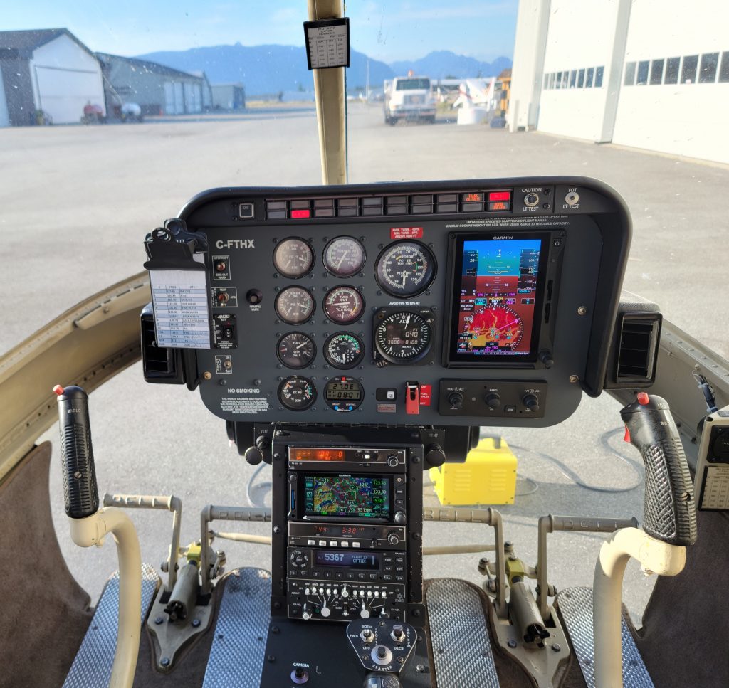 The New Panel with the G500H TXi Primary Flight Display