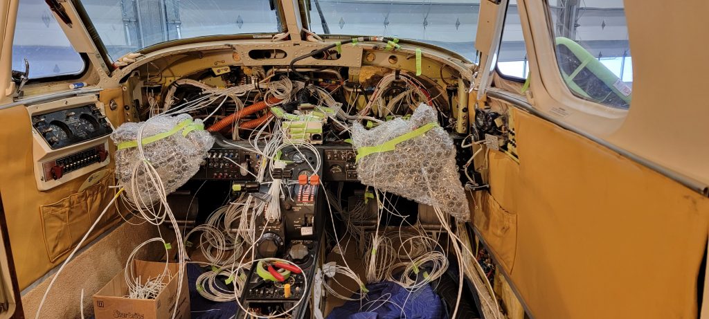 This Mid-Project Photo is Enough Shows Just How Much New Wiring is Run for a Project Like This