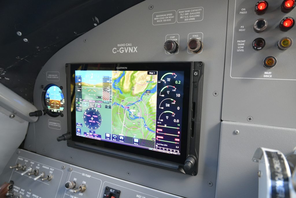 The G600 TXi Touchscreen Primary Flight Display Replaced the Many Analog Instruments on the Pilot Panel