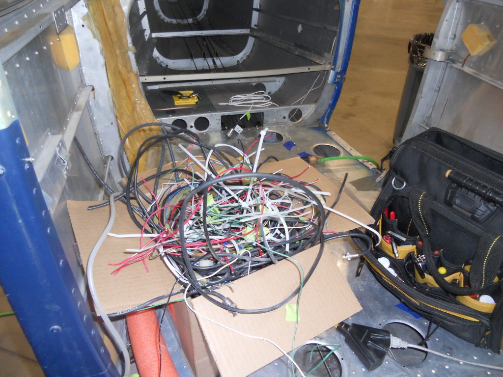 This Box is Just Some of the Wire Removed During this Project