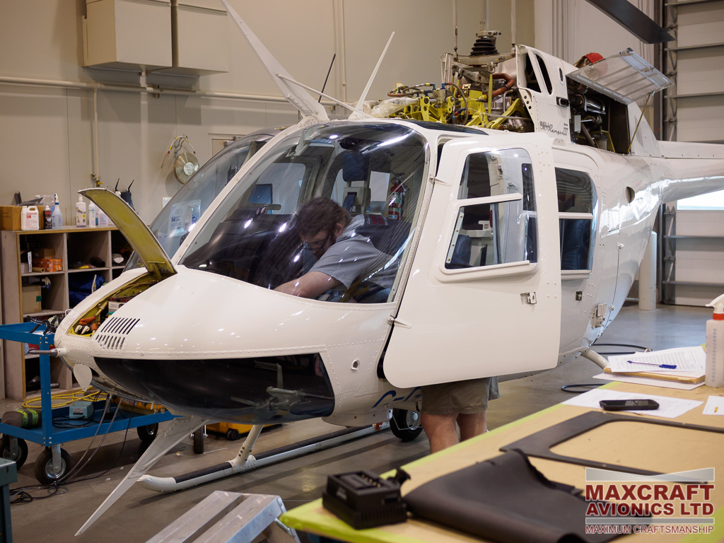 Bell 206 Comprehensive Upgrade – Maxcraft Avionics